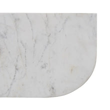 Load image into Gallery viewer, GREY-WHITE MARBLE/WOOD CONSOLE 90 X 25 X 78 CM