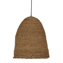Load image into Gallery viewer, NATURAL CEILING LAMP 100% VEGETABLE FIBER 43 X 43 X 52 CM