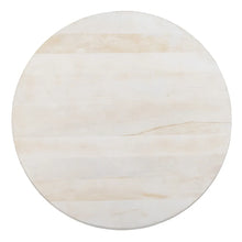 Cargar imagen en el visor de la galería, WHITE MANGO WOOD COFFEE TABLE LIVING ROOM 90 X 90 X 34 CM