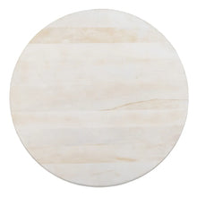 Load image into Gallery viewer, WHITE MANGO WOOD COFFEE TABLE LIVING ROOM 90 X 90 X 34 CM
