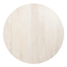 Cargar imagen en el visor de la galería, WHITE COFFEE TABLE MANGO WOOD LIVING ROOM 89 X 89 X 44 CM