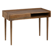 Carica l&#39;immagine nel visualizzatore di Gallery, NATURAL MANGO WOOD DESK 110 X 50 X 76 CM