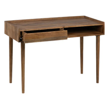 Carica l&#39;immagine nel visualizzatore di Gallery, NATURAL MANGO WOOD DESK 110 X 50 X 76 CM