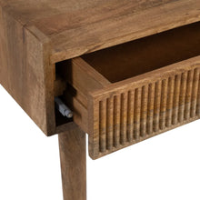 Laden Sie das Bild in den Galerie-Viewer, NATURAL MANGO WOOD DESK 110 X 50 X 76 CM