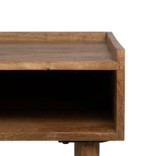 Laden Sie das Bild in den Galerie-Viewer, NATURAL MANGO WOOD DESK 110 X 50 X 76 CM