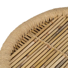 Load image into Gallery viewer, SIDE TABLE NATURAL FIBER LIVING ROOM 51 X 51 X 47 CM