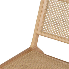 Load image into Gallery viewer, ARMCHAIR WOOD-RATTAN 60,50 X 73,50 X 72,50 CM