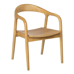 ELM WOOD CHAIR 55 X 60 X 77 CM