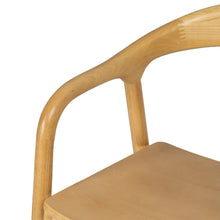 Carica l&#39;immagine nel visualizzatore di Gallery, ELM WOOD CHAIR 55 X 60 X 77 CM