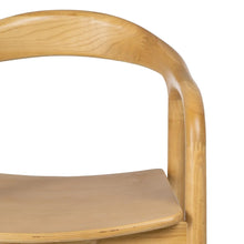 Laden Sie das Bild in den Galerie-Viewer, ELM WOOD CHAIR 55 X 60 X 77 CM