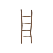 Cargar imagen en el visor de la galería, Decorative ladder - antique - teak