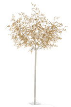 Carica l&#39;immagine nel visualizzatore di Gallery, Tree Leaves with Led Metal Gold 250cm height