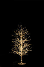 Load image into Gallery viewer, Tree Bare+Led+Pearl Metal White 240cm height
