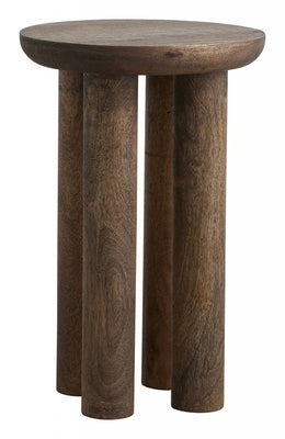 HELIN SIDE TABLE DARK BROWN