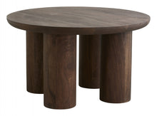 Load image into Gallery viewer, HELIN COFFEE TABLE DARK BROWN