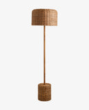 CANE RATTAN, FLOOR LAMP