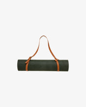 Charger l&#39;image dans la galerie, YOGA LEATHER STRAP FOR YOGA MAT, L.BROWN