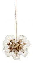 Carica l&#39;immagine nel visualizzatore di Gallery, Hanging lamp f/17 lights, golden