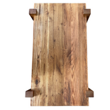 Solid Oak Rectangular Coffee Table
