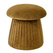 Load image into Gallery viewer, Mushroom Pouf, Brown, Polyester