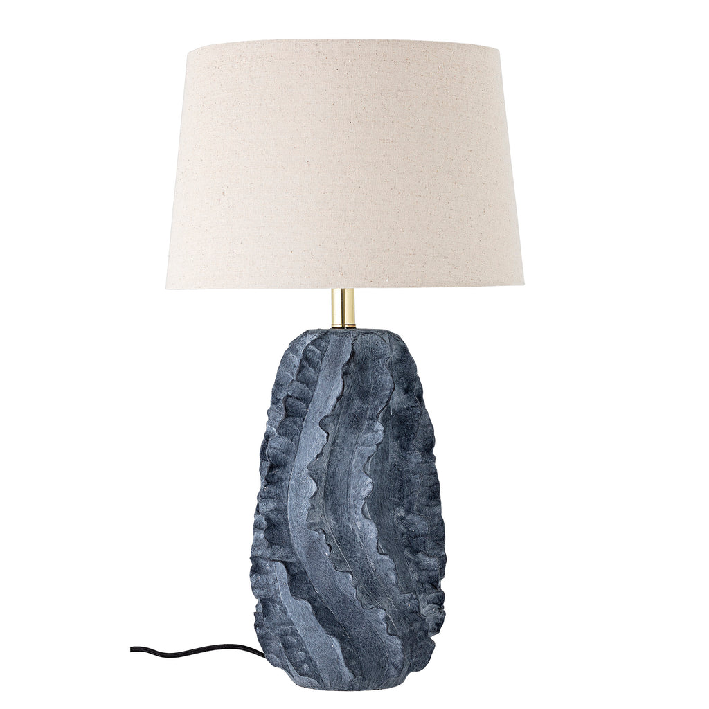 Table lamp, Blue, Terracotta