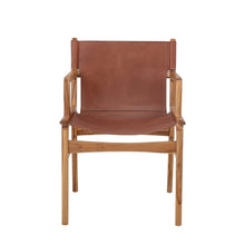 Laden Sie das Bild in den Galerie-Viewer, Lounge Chair, Brown, Leather