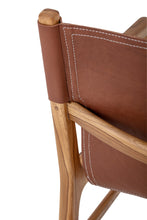 Cargar imagen en el visor de la galería, Lounge Chair, Brown, Leather