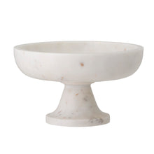 Carica l&#39;immagine nel visualizzatore di Gallery, Eris Pedestal Bowl, White, Marble
