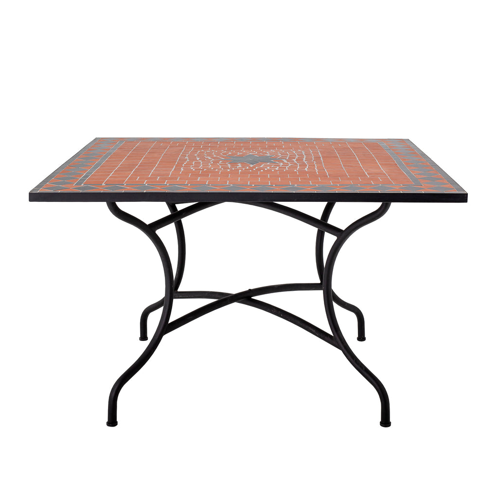 Dining Table, Red, Stone