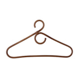 Hanger, Brown, Rattan-Set of 12