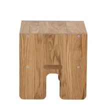 Load image into Gallery viewer, Stool, Brown, Oak