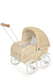 Doll's Pram Vintage Beige