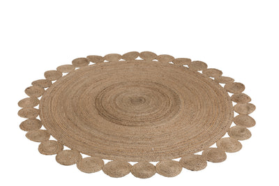 Rug Oriental Jute Natural