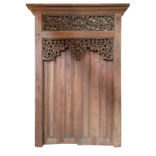 Load image into Gallery viewer, antique doors limassol, antique doors, antique doors Cyprus, old doors, teak wood door, carved door Cyprus, carved door Limassol, solid wood doors, solid wood door Limassol, solid wood door Cyprus