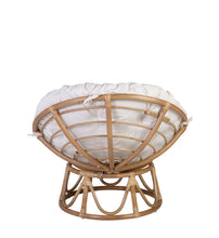Load image into Gallery viewer, SMALL RATTAN PAPASAN ARMCHAIR WITH CUSHION