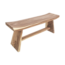 Cargar imagen en el visor de la galería, Bench- 150x35x47 - Natural - Munggur