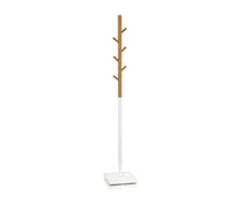 Load image into Gallery viewer, BAMBOO/BL. METAL COAT RACK 176H.