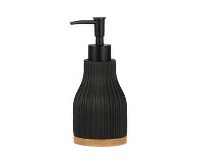 BLACK WOOD RESIN TOILET DISPENSER