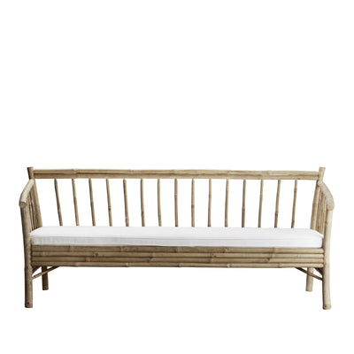 BAMBOO SOFA | WHITE MATTRESS