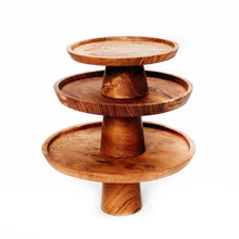 Load image into Gallery viewer, The Teak Root Cake Dish - S