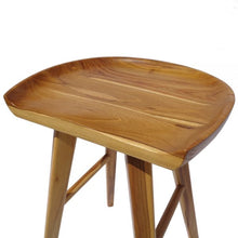 Load image into Gallery viewer, Teak Bar Stool