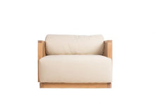 Load image into Gallery viewer, Teak Wood Sofa Chair