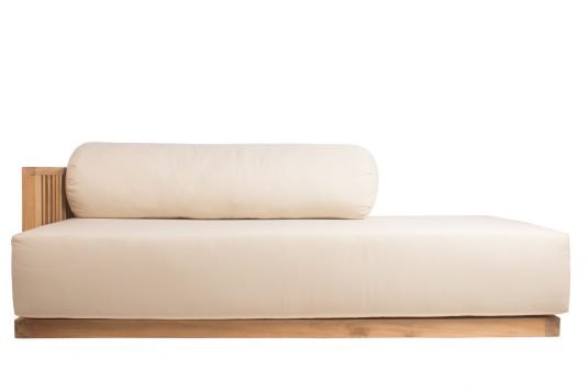 Asymmetrical sofa with left arm