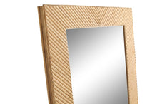 Load image into Gallery viewer, DRESSING MIRROR RATTAN MIRROR 57X4X180 NATURAL