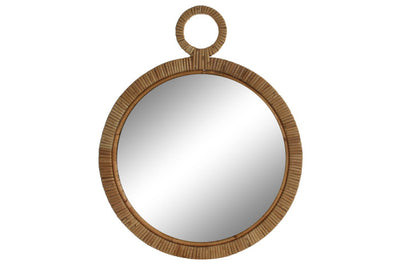 MIRROR RATTAN MIRROR 40X2X51 NATURAL BROWN