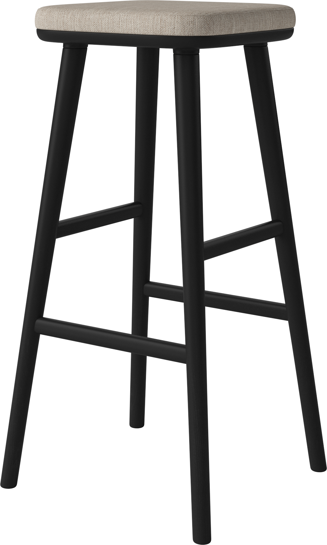 Flor Barstool - H77 cm by Martin Lauritsen