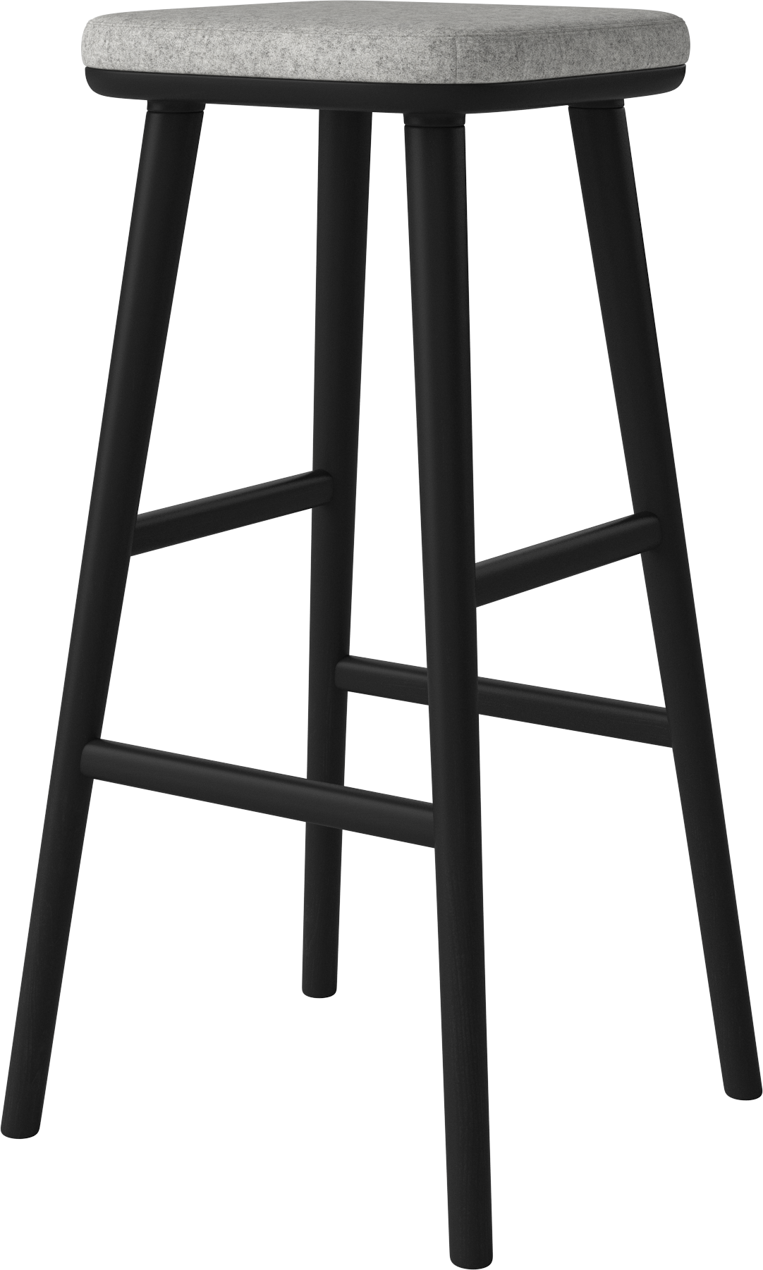 Flor Barstool - H77 cm by Martin Lauritsen