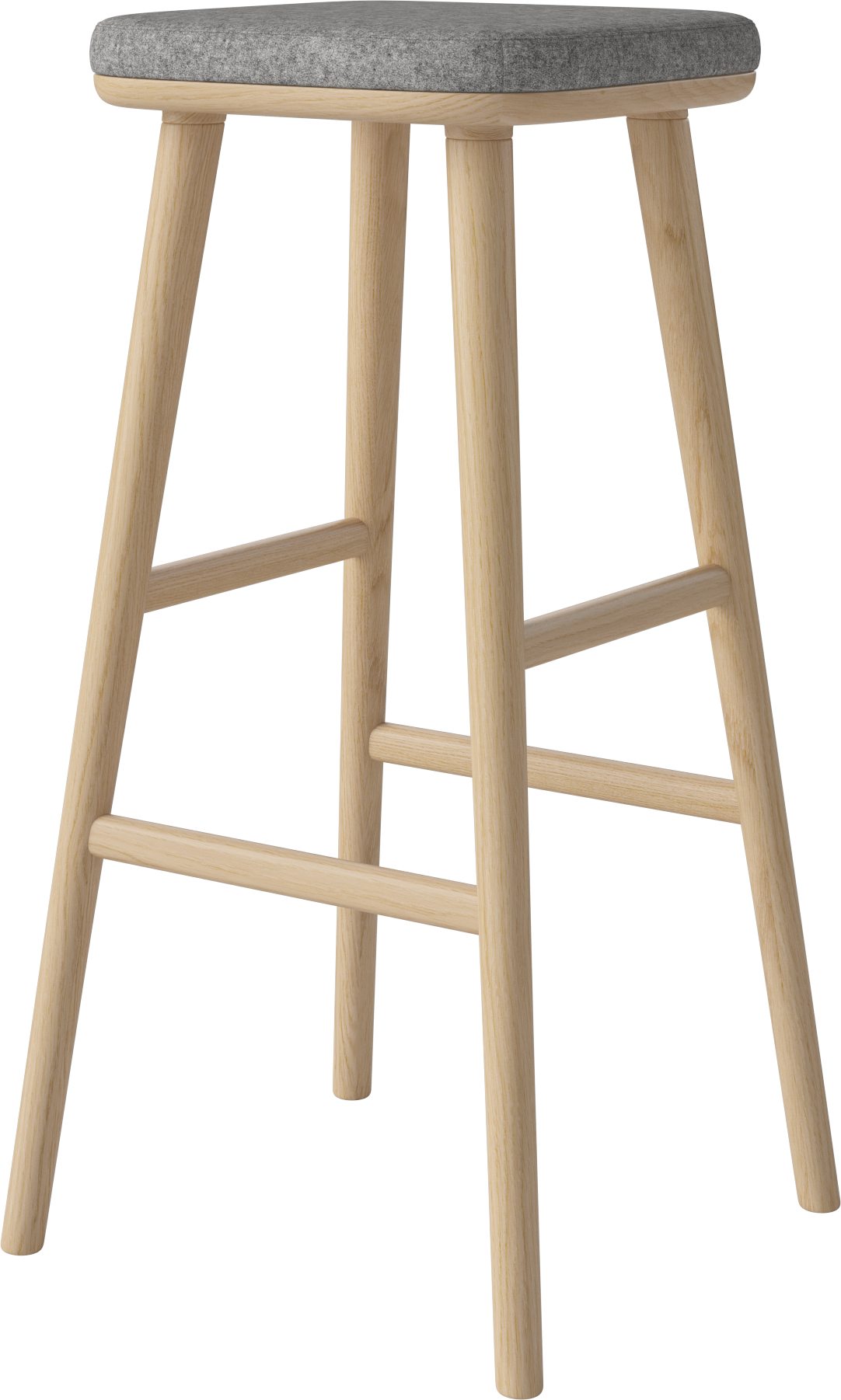 Flor Barstool - H77 cm by Martin Lauritsen