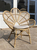 Rattan sunflower chair