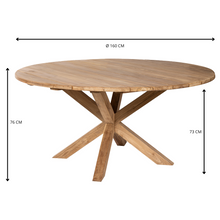 Load image into Gallery viewer, NAXOS DINING TABLE ( 2 SIZES)